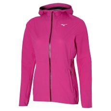 Mizuno Waterproof 20K ER Jacket – Dámská nepromokavá běžecká bunda – Růžová
