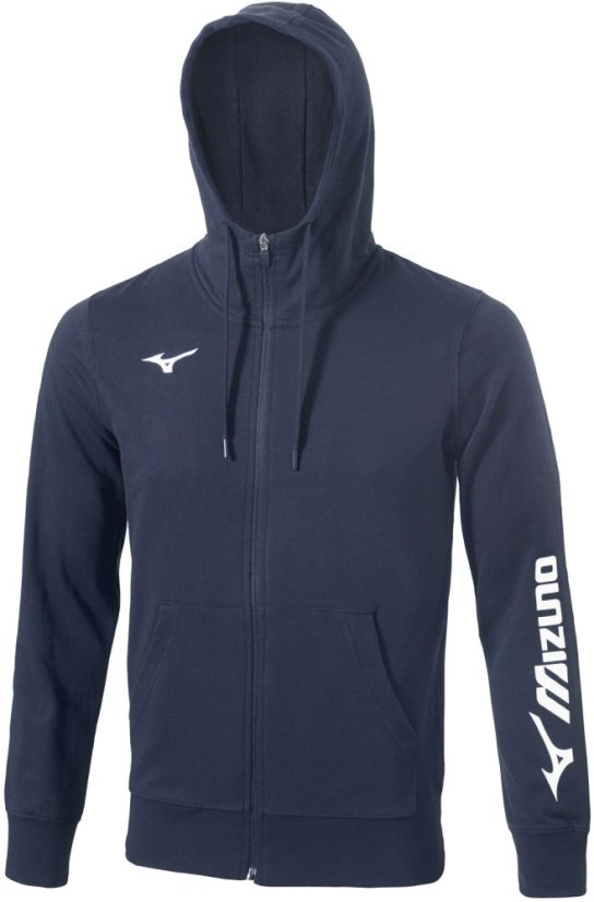 Mizuno Terry FZ – Pánská sportovní mikina – Modrá
