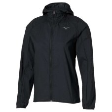 Mizuno Tech Light Hooded Jacket – Dámská běžecká bunda – Černá