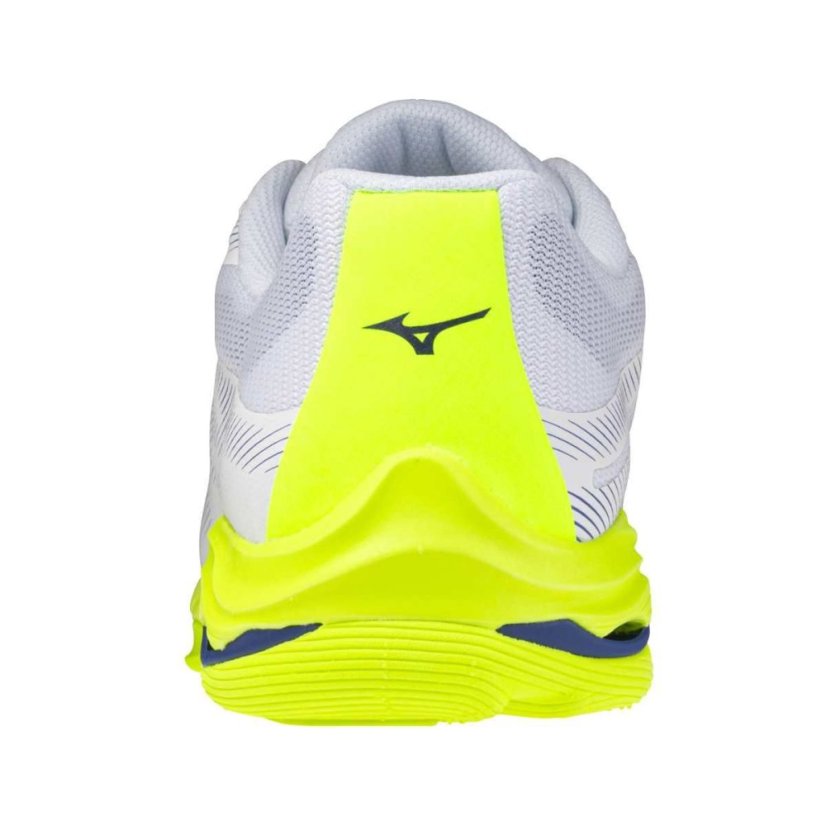 Mizuno Wave Lightning Pro – Unisex volejbalová obuv – Bílo-žlutá - Velikost: EUR 44