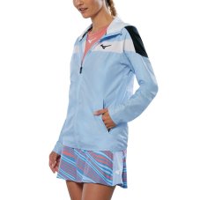 Mizuno Hooded Jacket – Dámská sportovní bunda – Modrá