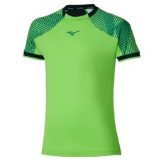 Mizuno Stargazer Shadow Tee – Pánské tenisové triko – Zelená