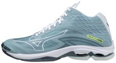 Mizuno Wave Lightning Z7 Mid – Unisex volejbalová obuv – Modrá