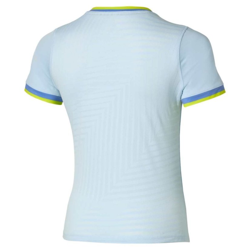 Mizuno Stargazer Tee – Dámské tenisové triko – Modrá