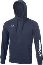 Mizuno Terry FZ – Pánská sportovní mikina – Modrá