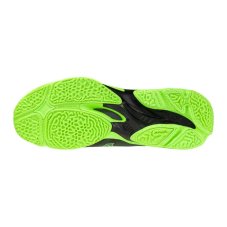 Mizuno Wave Lightning Elite Mid – Unisex volejbalová obuv – Černá