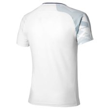 Mizuno DB Shadow Graphic Tee – Pánské tenisové triko – Bílá