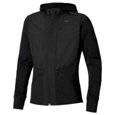 Mizuno Active Warm Hybrid FZ Hd LS – Pánská běžecká bunda – Černá