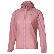 Mizuno Tech Light Hooded Jacket – Dámská běžecká bunda – Růžová