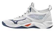 Mizuno Wave Dimension Mid – Unisex volejbalová obuv – Bílá
