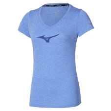 Mizuno Core Runbird Tee – Dámské běžecké triko – Modrá