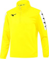 Mizuno Nara Interlock Training Top – Juniorská sportovní mikina – Žlutá