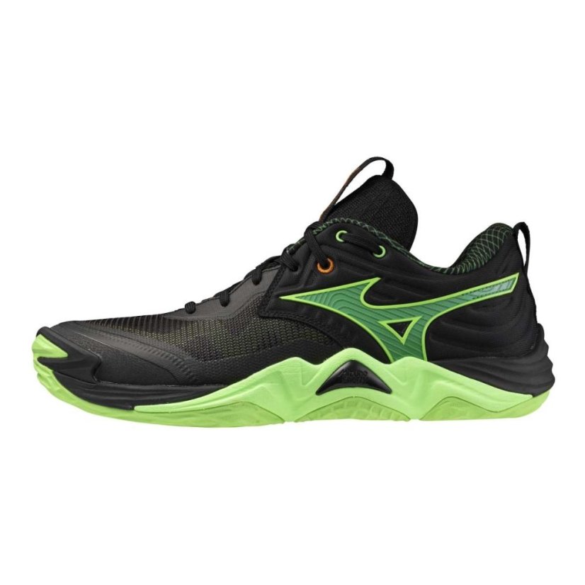 Mizuno Wave Momentum Elite – Unisex volejbalová obuv – Černá
