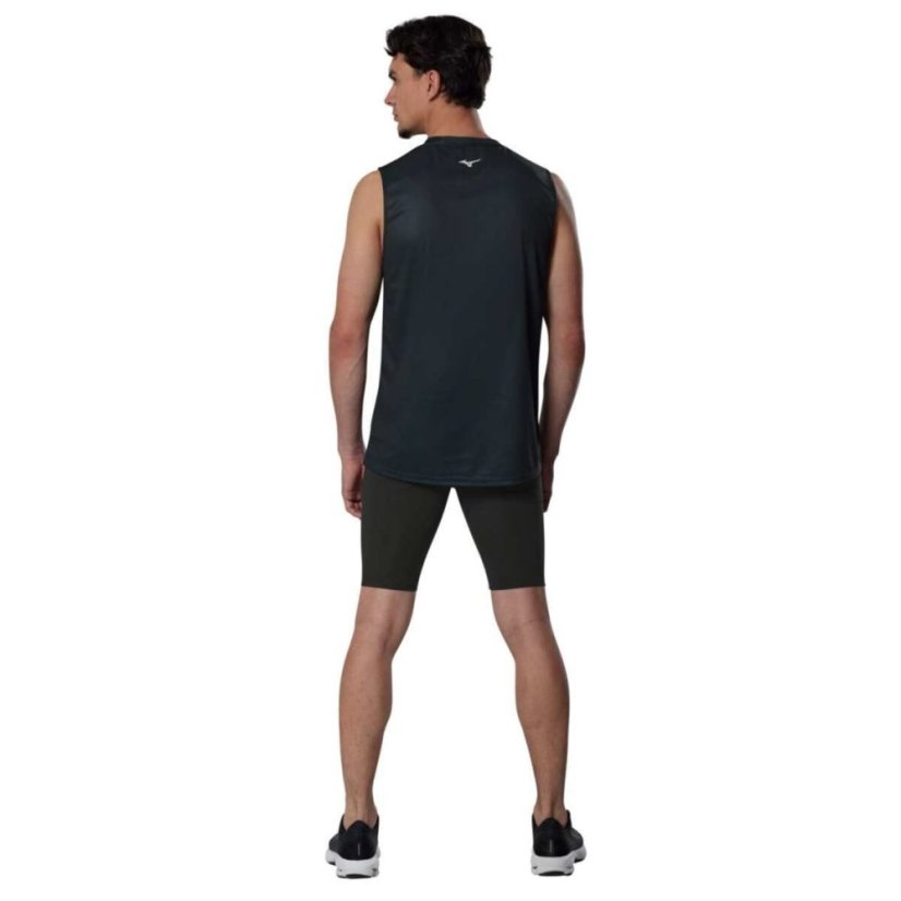 Mizuno Core Graphic Sleeveless – Pánské běžecké tílko – Černá