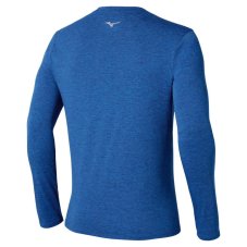 Mizuno Core Impulse LS Tee – Pánské běžecké triko – Modrá
