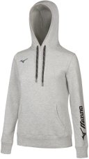 Mizuno Terry Hoodie – Dámská sportovní mikina – Šedá