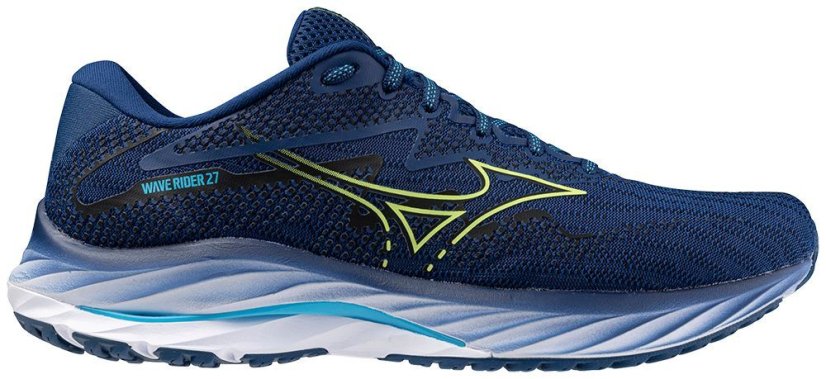 Mizuno Wave Rider 27 – Pánská silniční běžecká obuv – Modrá