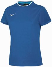 Mizuno Tee – Dámské volnočasové triko – Modrá