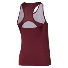 Mizuno Printed Tank – Dámské tenisové tílko – Vínová