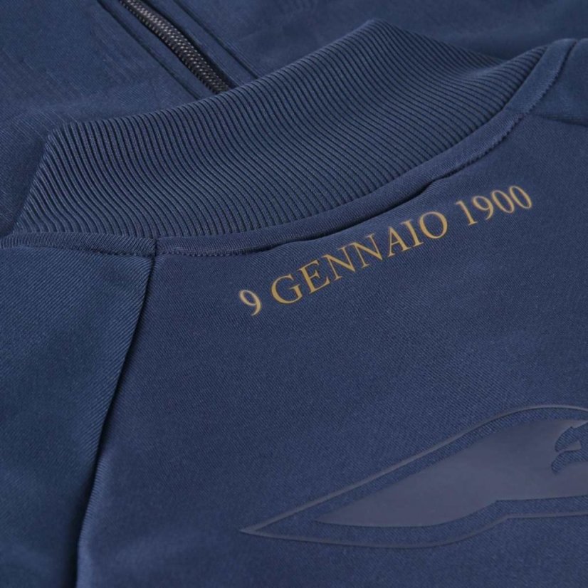 Mizuno 125 Walk Out Track Jacket – Lehká sportovní bunda – Modrá - Velikost: S