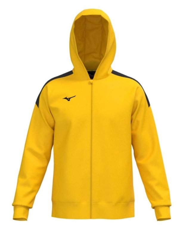 Mizuno MZNRB Track Jacket – Pánská lehká sportovní bunda – Žlutá - Velikost: M