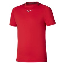 Mizuno Tee – Pánské tenisové triko – Červená