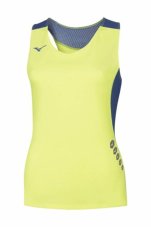 Mizuno Premium JPN Singlet – Dámské běžecké tílko – Žlutá