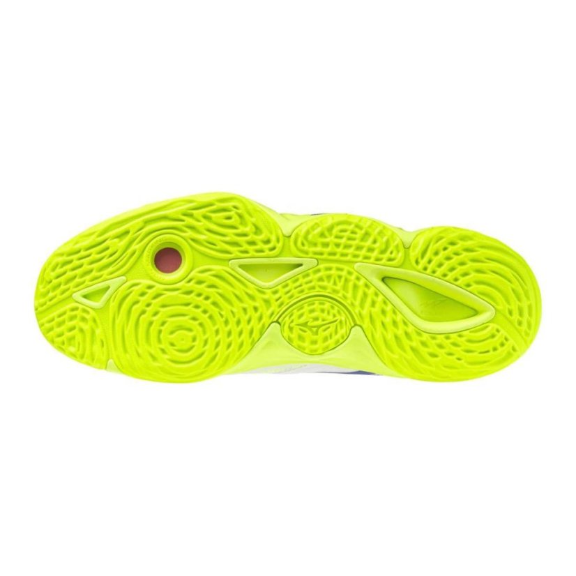 Mizuno Wave Momentum Elite – Unisex volejbalová obuv – Bílo-žlutá