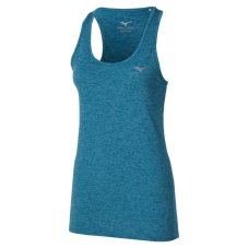 Mizuno Core Impulse Tank Top – Dámské běžecké tílko – Modro-zelená