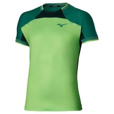 Mizuno Stargazer Shadow Graphic Tee – Pánské tenisové triko – Zelená