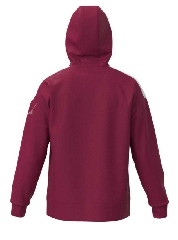 Mizuno MZNRB Track Jacket – Pánská lehká sportovní bunda – Červená