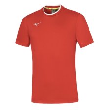 Mizuno Tee – Juniorské volnočasové triko – Červená