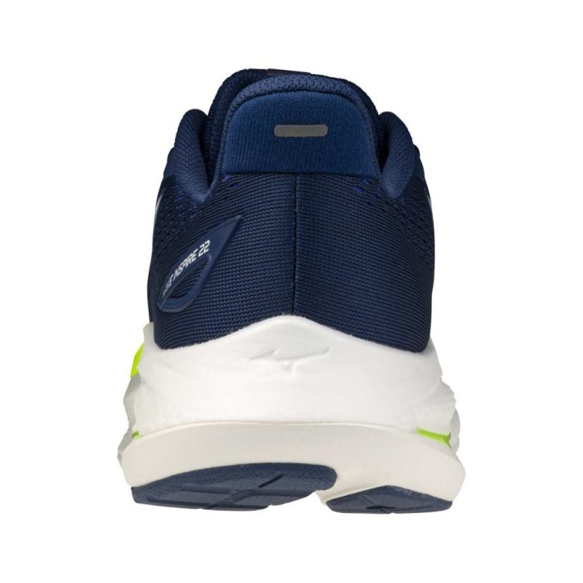 Mizuno Wave Inspire 22 – Pánská silniční běžecká obuv – Modrá - Velikost: EUR 50