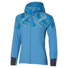 Mizuno Paris Athlete Hooded Jacket – Dámská sportovní bunda – Modrá