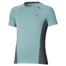 Mizuno Active DryAeroFlow Tee – Pánské běžecké triko – Tyrkysová
