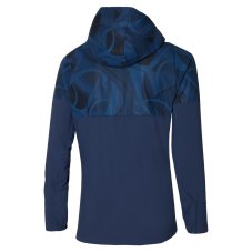 Mizuno Paris Athlete Hooded Jacket – Dámská sportovní bunda – Tmavě modrá