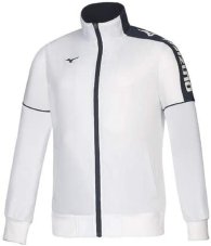 Mizuno Knitted Track Jacket – Juniorská lehká sportovní bunda – Bílá