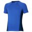 Mizuno Active DryAeroFlow Tee – Pánské běžecké triko – Modrá - Velikost: XL