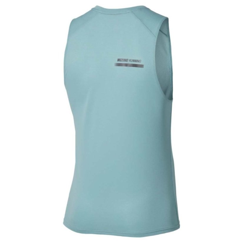 Mizuno Active DryAeroFlow Tank Top – Pánské běžecké tílko – Světle zelená - Velikost: XL