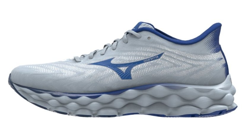 Mizuno Wave Sky 8 – Pánská silniční běžecká obuv – Šedá