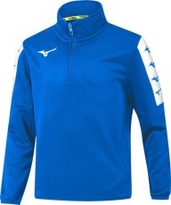 Mizuno Nara Interlock Training Top – Pánská sportovní mikina – Modrá