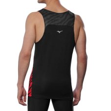 Mizuno DryAeroFlow Graphic Tank – Pánské běžecké tílko – Červená