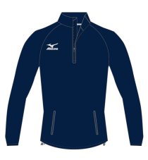 Mizuno Yumi Tech Fleece – Juniorská sportovní mikina – Modrá