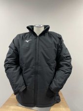Mizuno Sideline Jacket – Pánská zateplená sportovní bunda – Černá