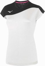 Mizuno Authentic Myou Tee – Dámské sportovní triko – Bílá