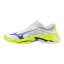 Mizuno Wave Lightning Elite – Unisex volejbalová obuv – Bílo-žlutá