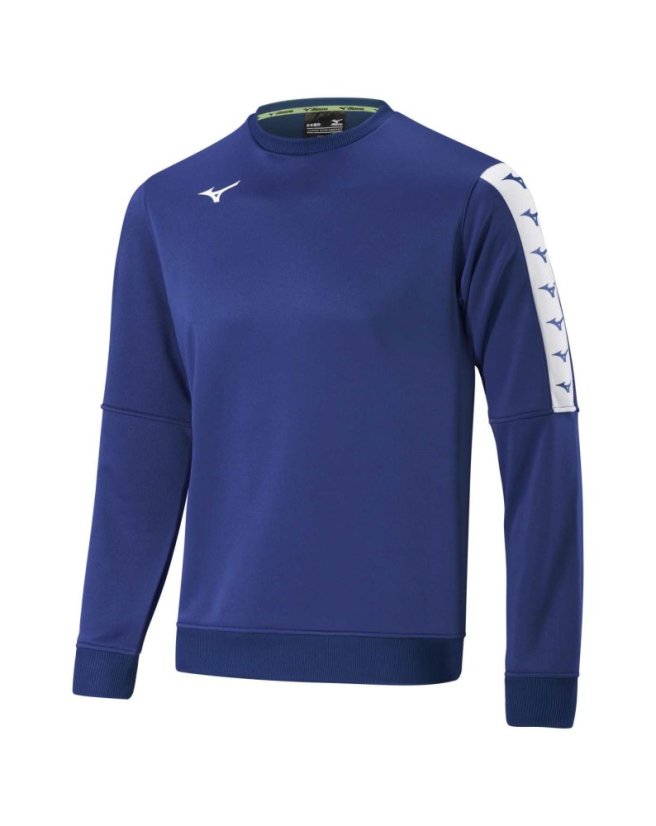 Mizuno Nara Training Sweat – Juniorská sportovní mikina – Modrá - Velikost: 164