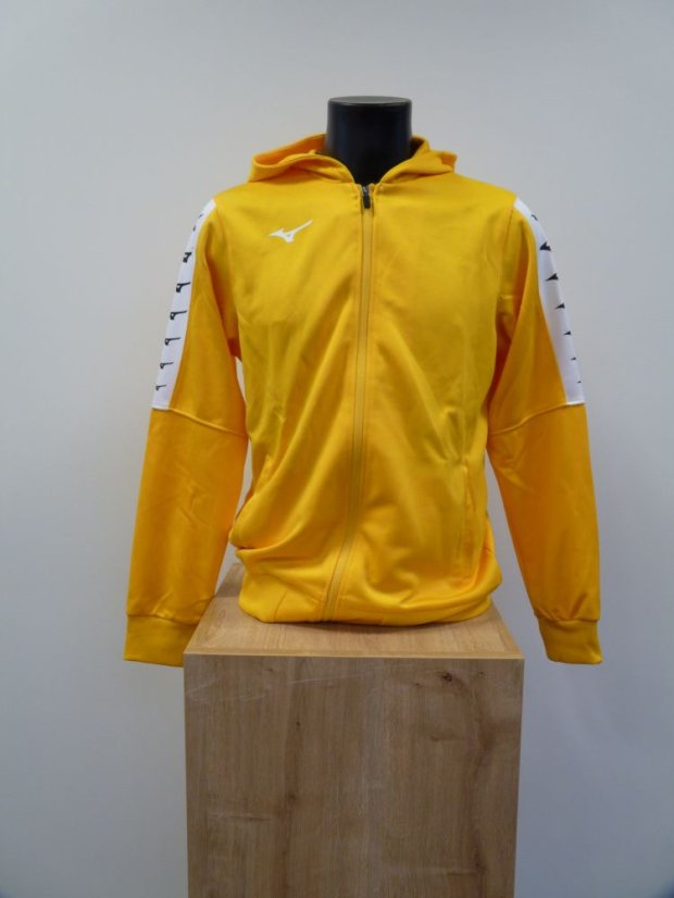 Mizuno Nara Training FZ Hoodie – Pánská sportovní mikina – Žlutá