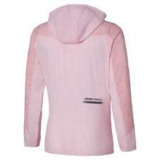 Mizuno Active Alpha Hooded Jacket – Dámská běžecká bunda – Růžová