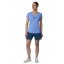 Mizuno Core Runbird Tee – Dámské běžecké triko – Modrá - Velikost: XS